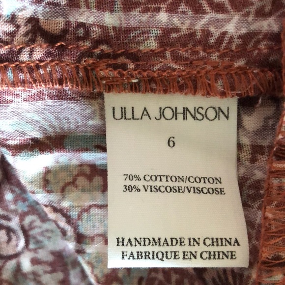 Ulla Johnson Verity Floral pattern midi Skirt - Picture 11 of 11